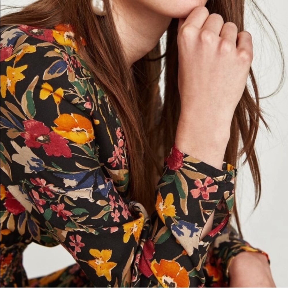 Zara Floral Dress - Picture 4 of 8